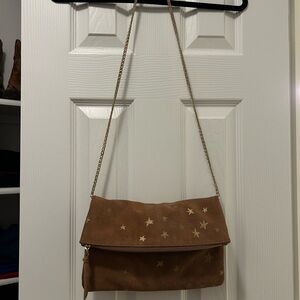 Western Tan Star Crossbody Bag